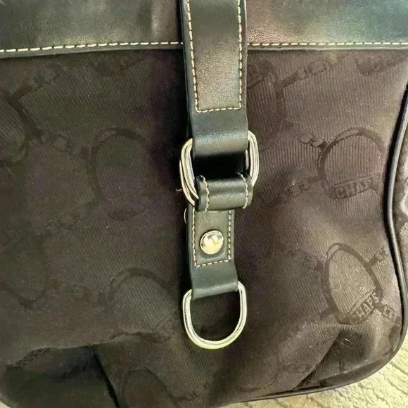 Chaps crossbody purse black - Picture 5 of 8